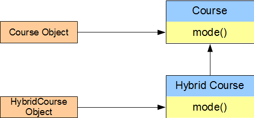 Different Behavior Polymorphism